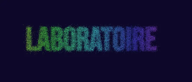 Particles Text