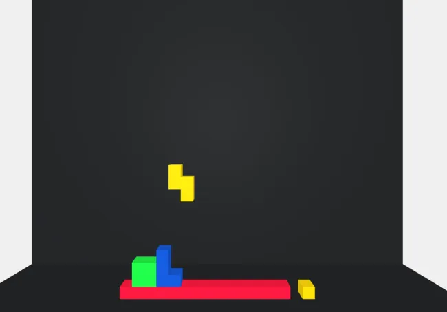 React & Three.js Tetris